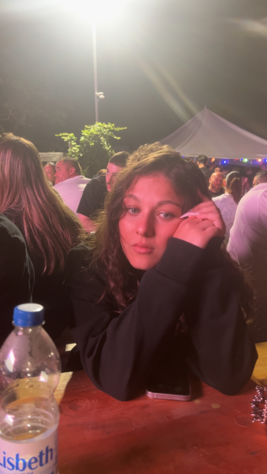 Soraya en observation nocturne